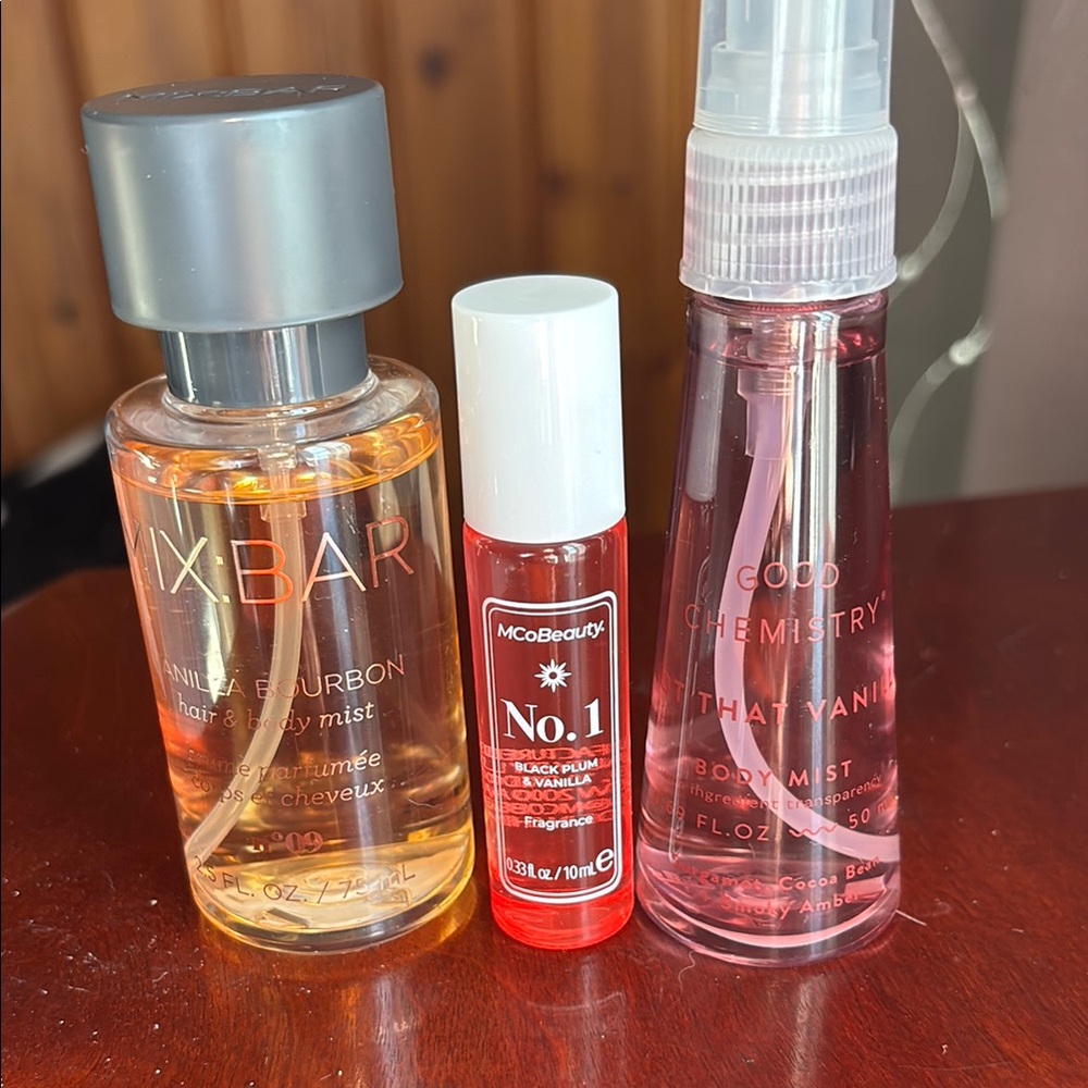 Vanilla Bourbon Hair & Body Mist - Gold